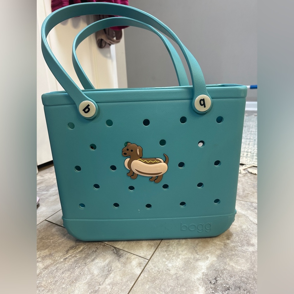 Teal Bogg Tote Bag